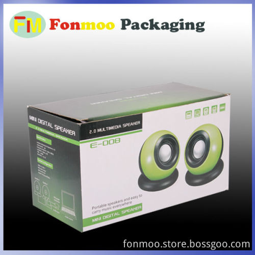 Custom Cardboard Packaging Box for Stereo Packaging